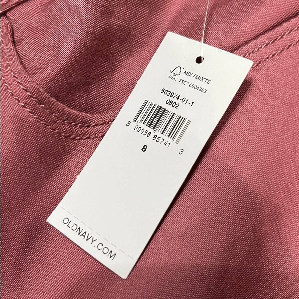 NEW Old Navy Women's Skinny Pink Jeans 8 - Picture 5 of 5